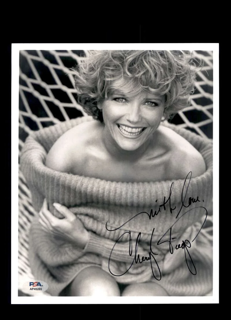 Cheryl Tiegs — Cheryl Tiegs PSA DNA Signed 8x10 Photograph Autograph