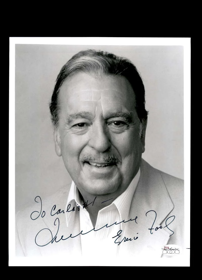 Tennessee Ernie Ford — Tennessee Ernie Ford JSA Cert Sticker Signed 8x10 Photo Autograph