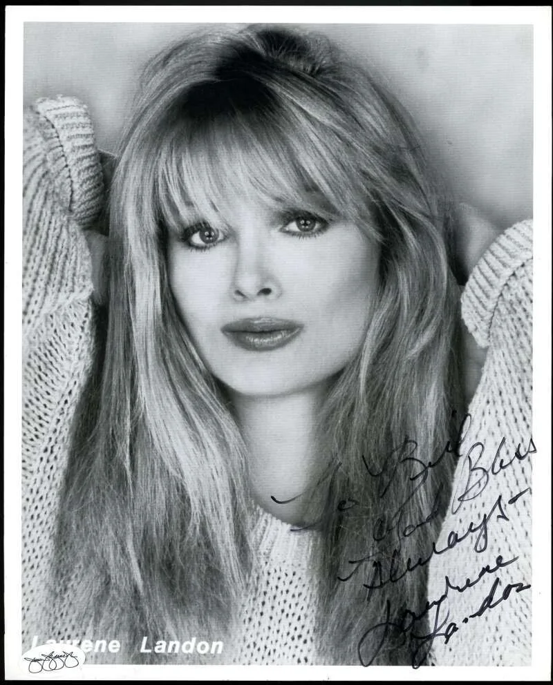 Laurene Landon — Laurene Landon JSA Cert Sticker Autograph 8x10 Photo Signed