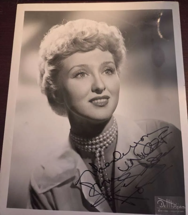 Celeste Holm — Celeste Holm JSA Loa Signed 8x10 Photo Autograph