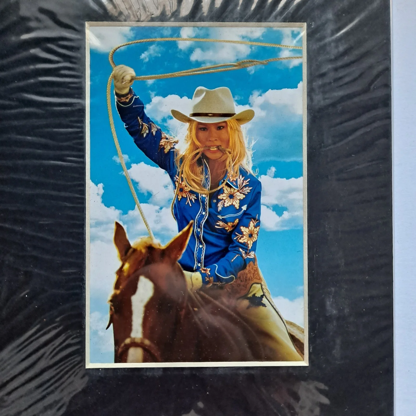 Lucy Lui - 35mm film cell and artwork on Mount, image 3