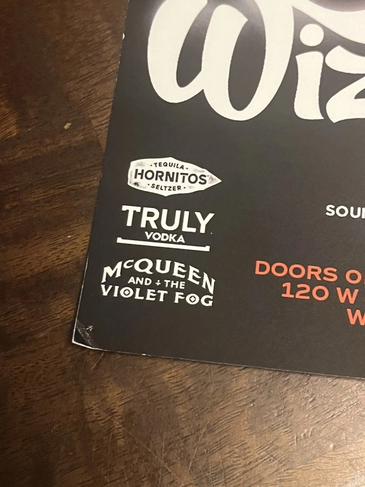 Wiz Khalifa SIGNED Gig Poster Austin 2022 Autograph 13” X 10”, изображение 2
