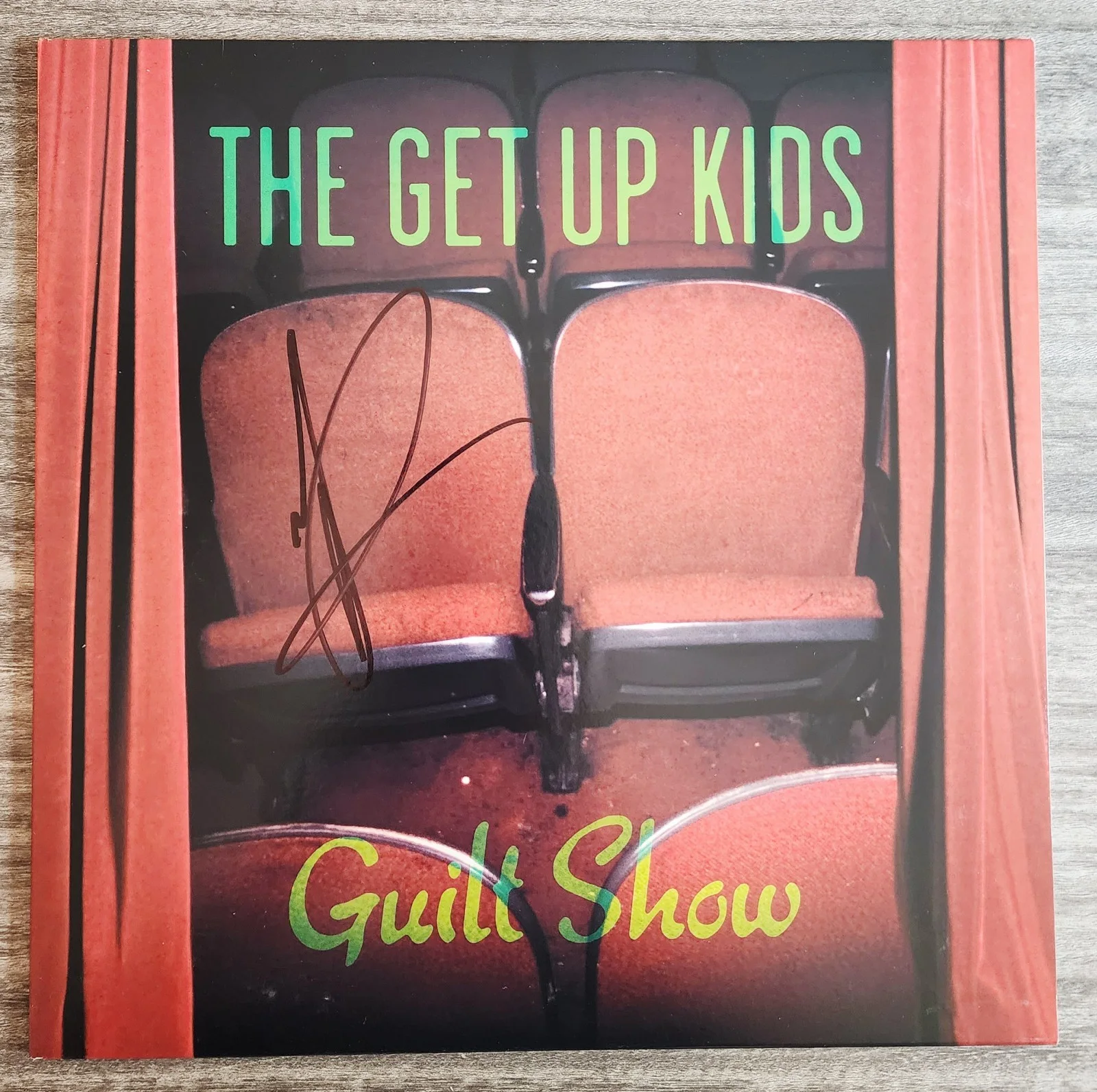 Matt Pryor Signed The Get Up Kids - Guilt Show Vinyl Record Legend RAD, изображение 2