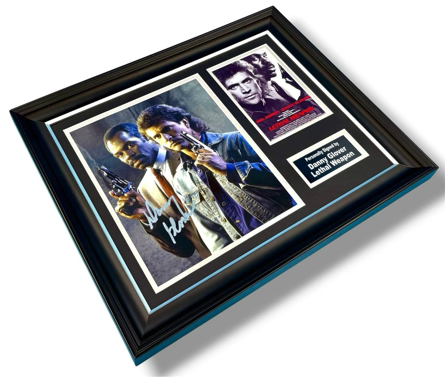 Danny Glover Signed Photo Framed & COA Lethal Weapon Poster Autograph Auto, image 3