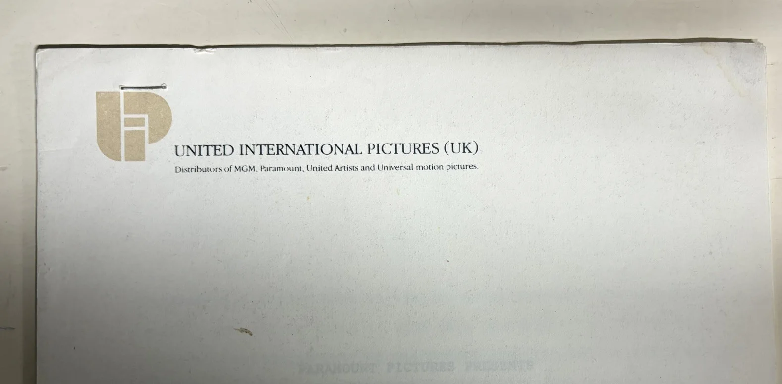 Planes Trains and Automobiles - Original Movie Production Notes (UK), изображение 2
