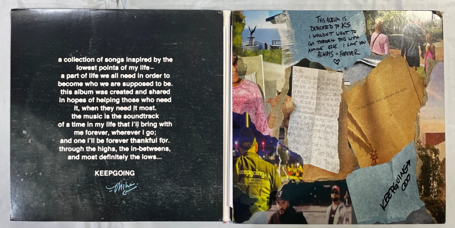 Mike. (Stud) 'THE LOWS' Autographed DOUBLE Vinyl, image 3
