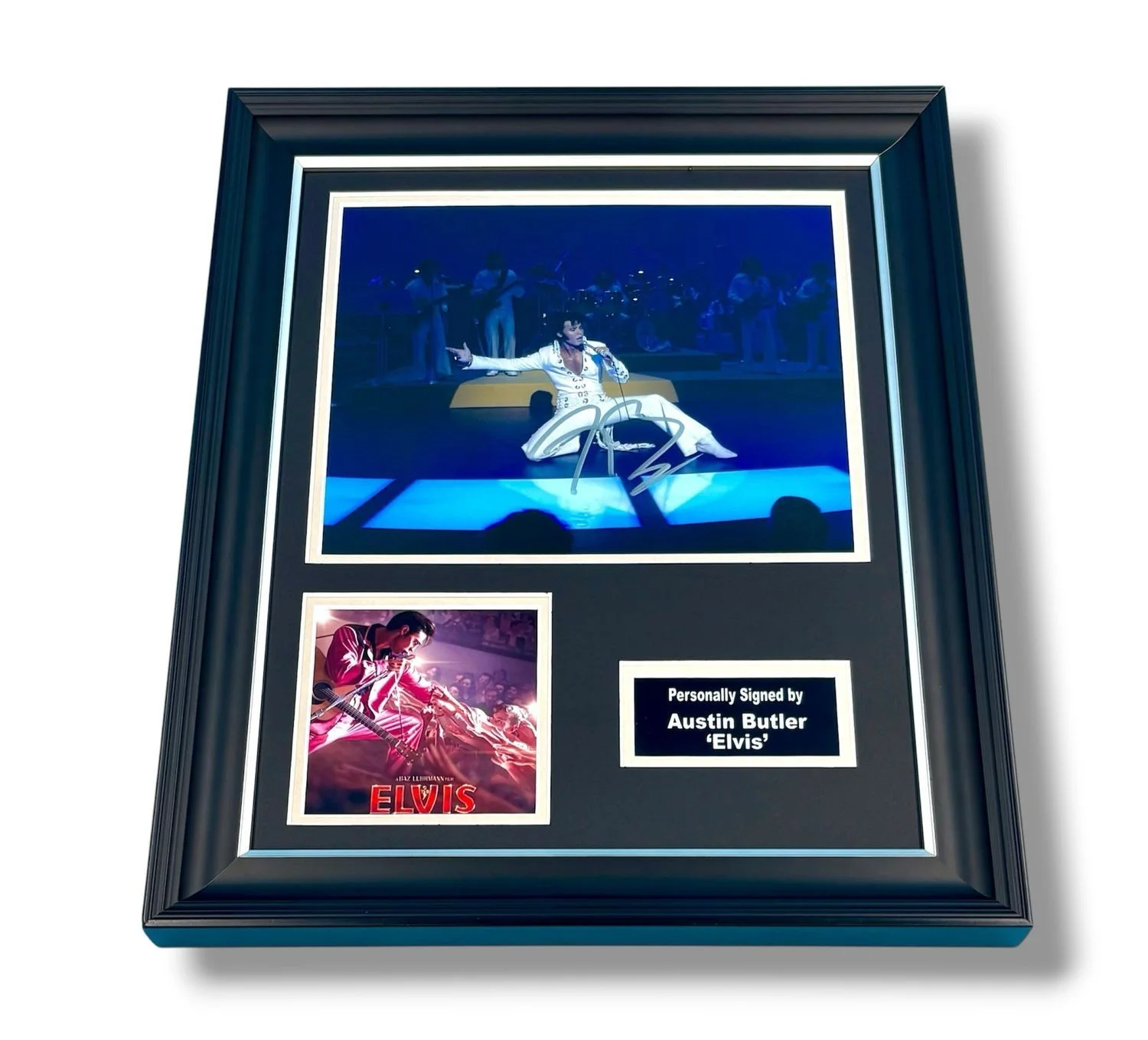 Austin Butler Signed Photo Framed & SWAU COA Elvis Movie Poster Autograph Auto, изображение 4
