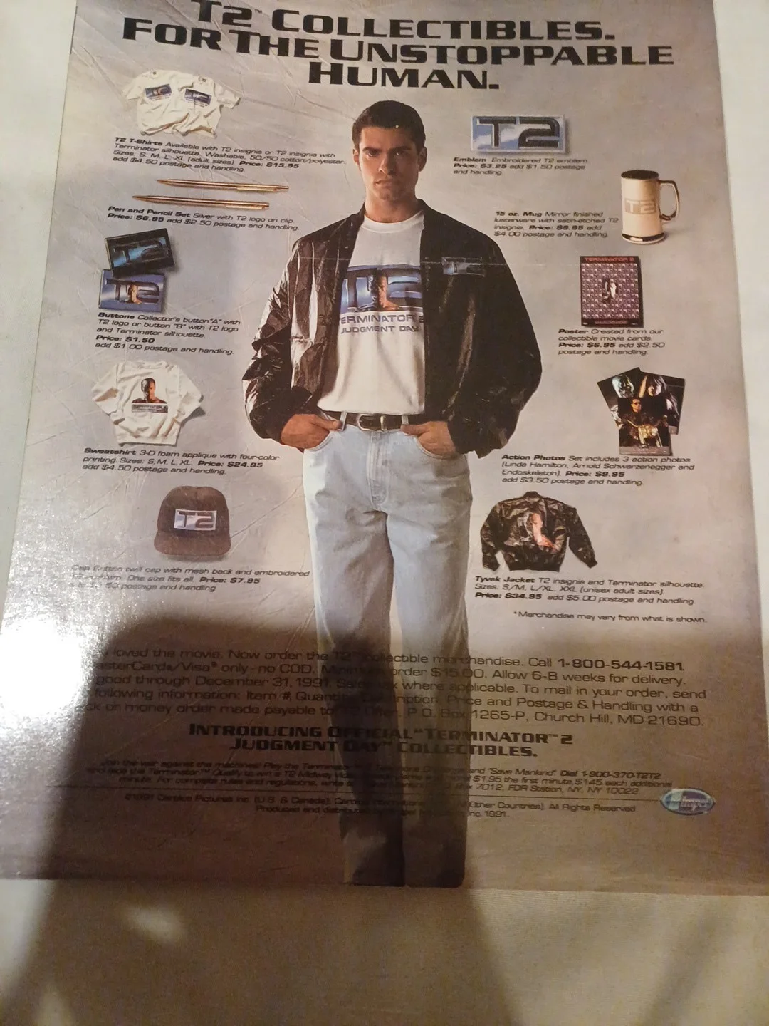 T2 Terminator 2 Official Movie Magazine - Arnold Schwarzenegger Linda Hamilton, изображение 4