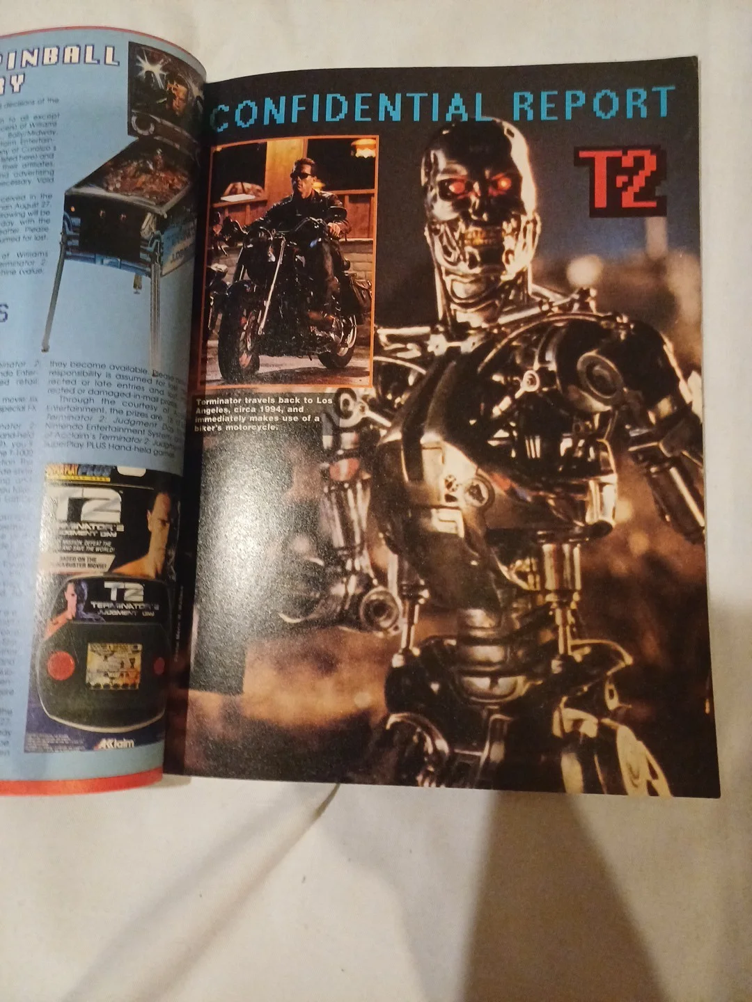 T2 Terminator 2 Official Movie Magazine - Arnold Schwarzenegger Linda Hamilton, изображение 5