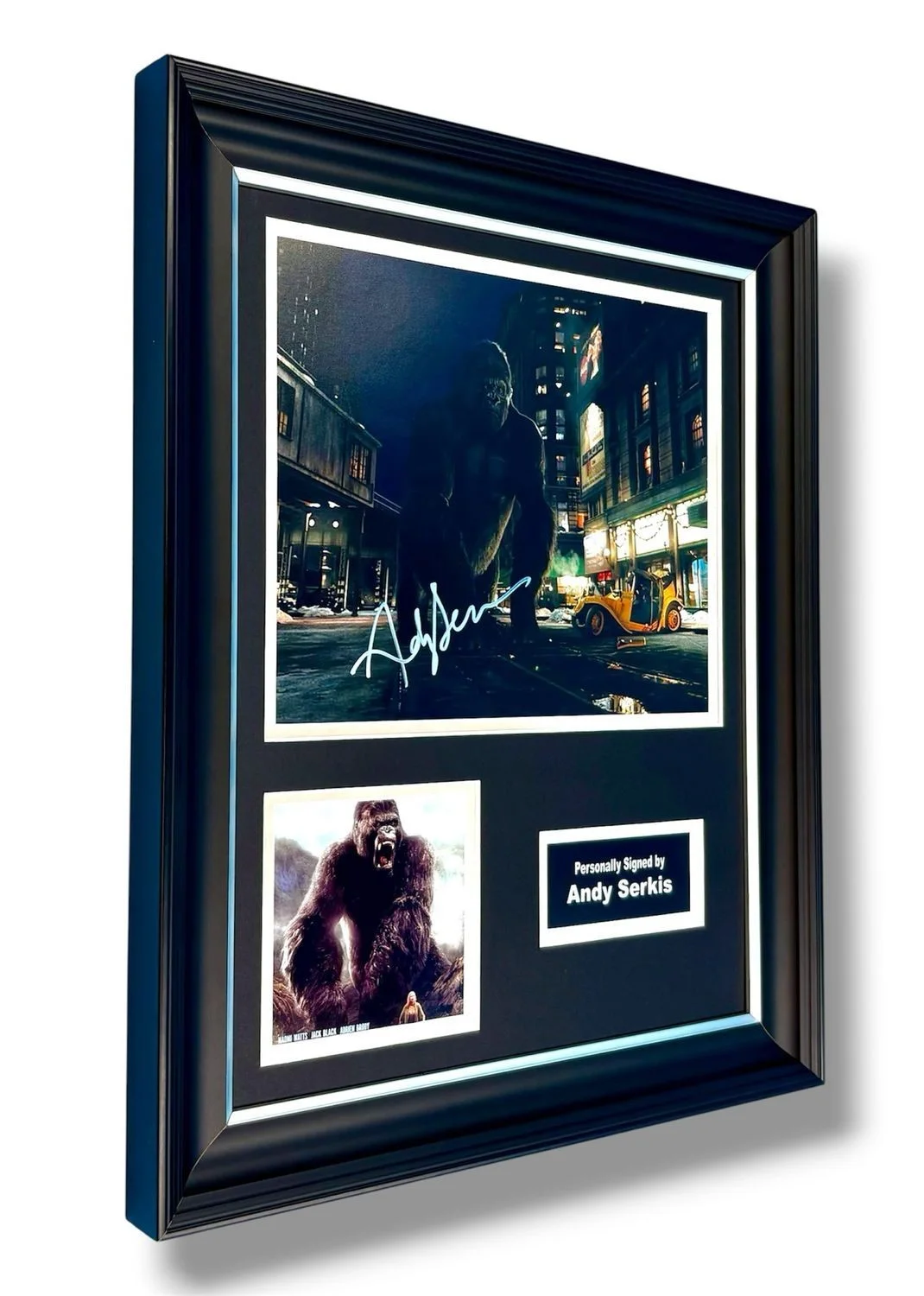 Andy Serkis Signed Photo Framed & SWAU COA King Kong Movie Poster Autograph Auto, изображение 2