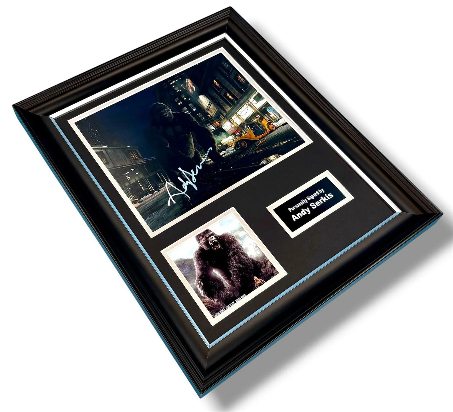 Andy Serkis Signed Photo Framed & SWAU COA King Kong Movie Poster Autograph Auto, изображение 3