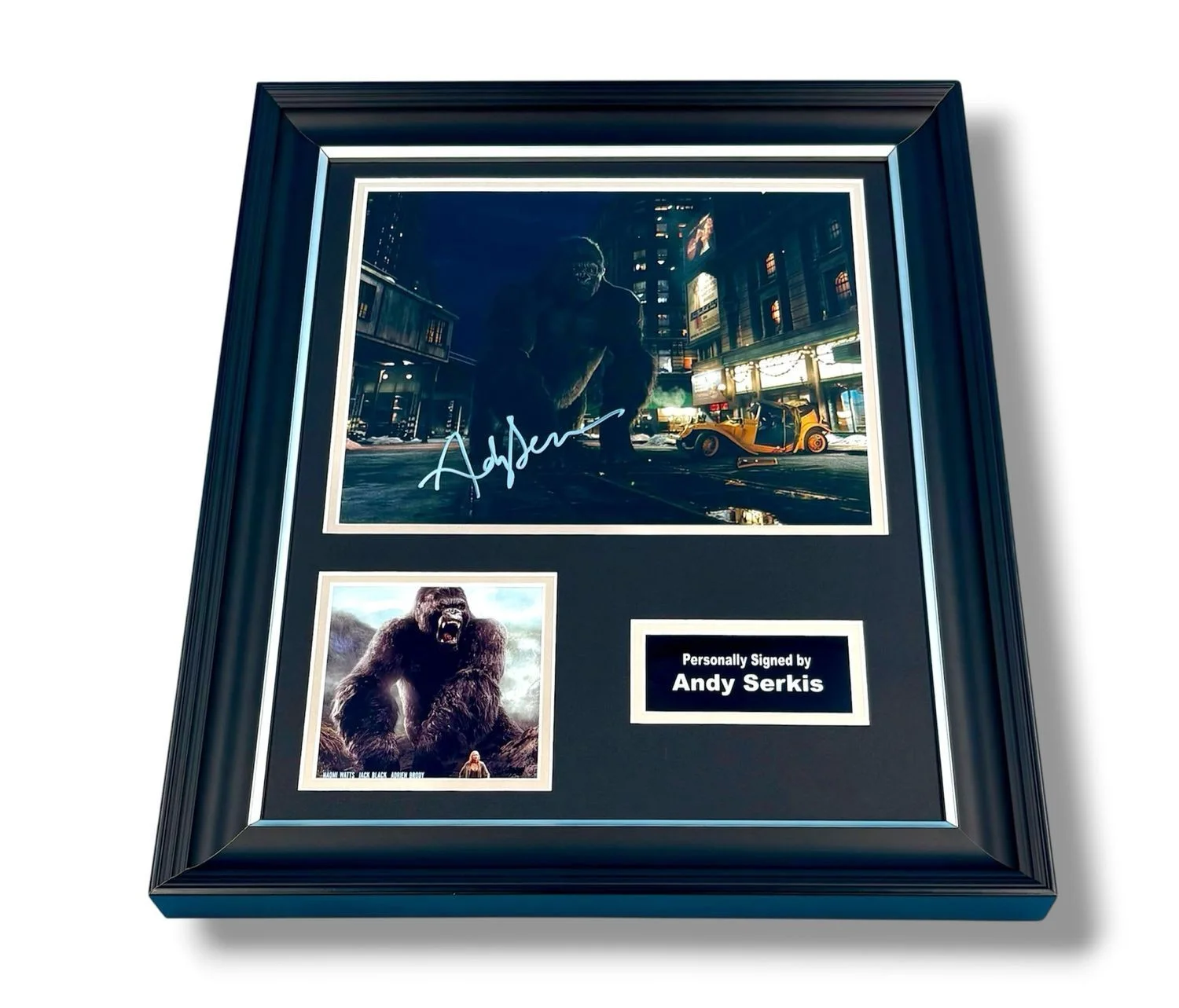 Andy Serkis Signed Photo Framed & SWAU COA King Kong Movie Poster Autograph Auto, изображение 4