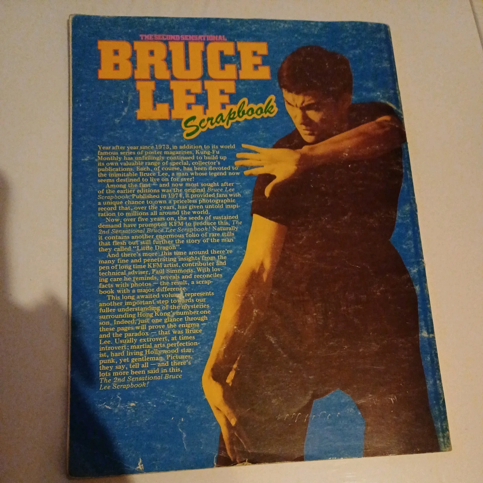 Bruce Lee Scrapbook The Second Sensational Collectors Exclusive 1979, image 2