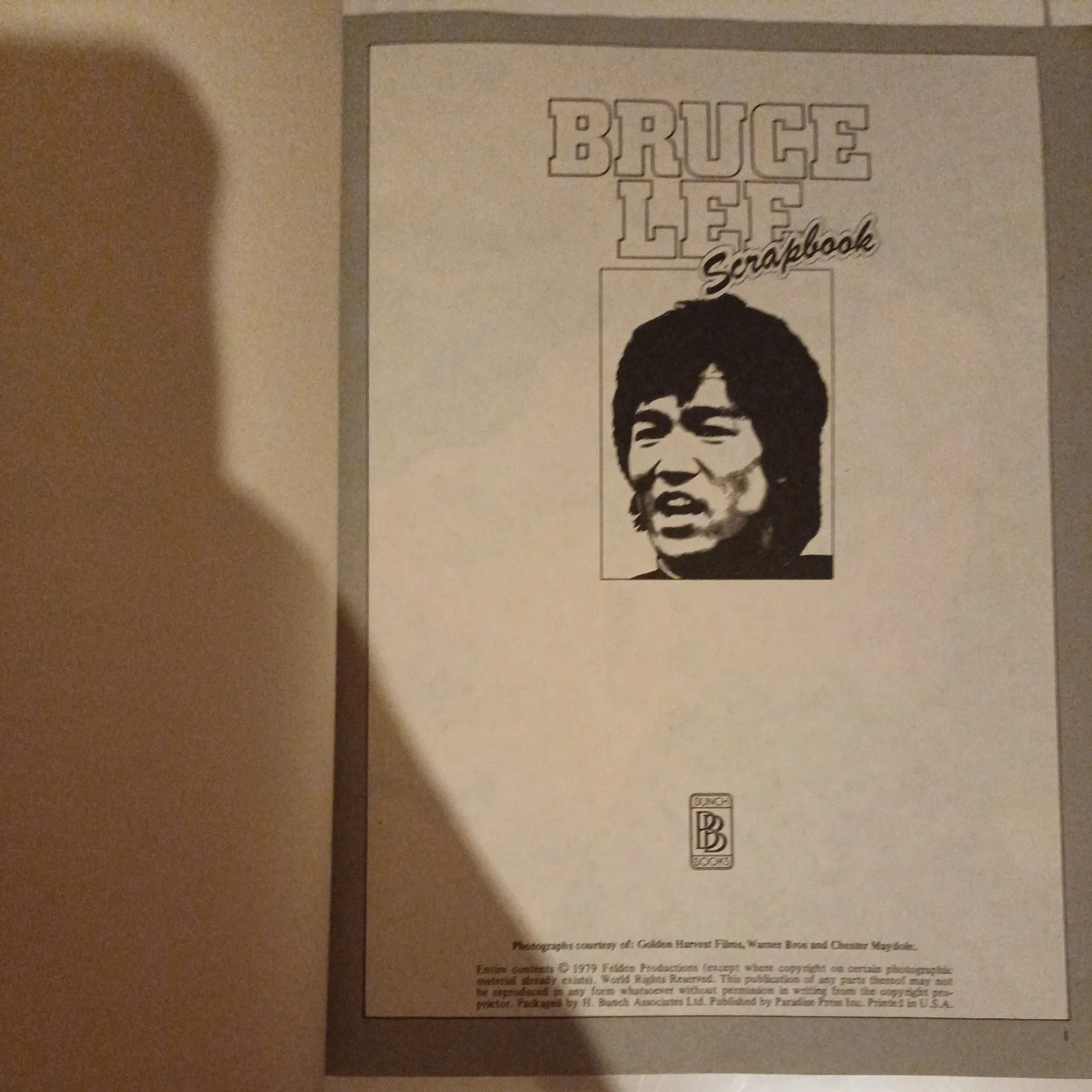 Bruce Lee Scrapbook The Second Sensational Collectors Exclusive 1979, image 3