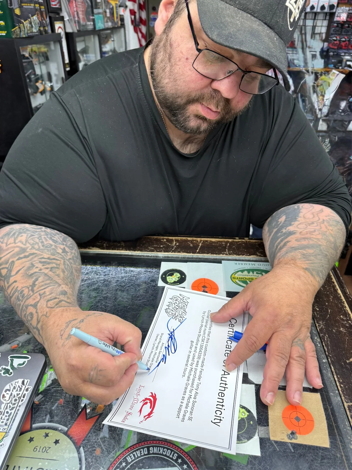 Michale Graves Signed Fender, image 5