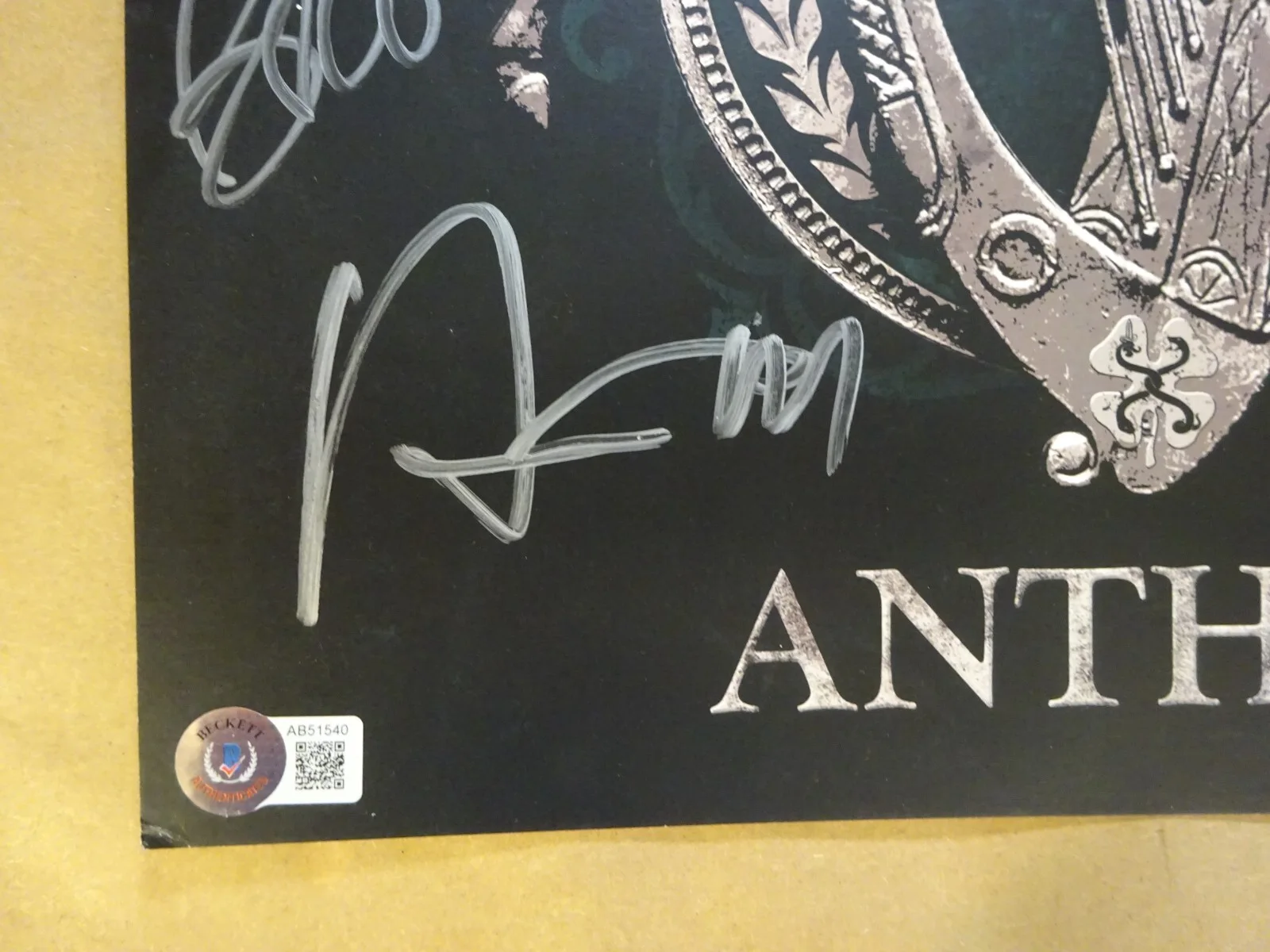 Autographed Flogging Molly Signed 12"x12" Album Flat / Photo Beckett BAS COA LOA, изображение 5
