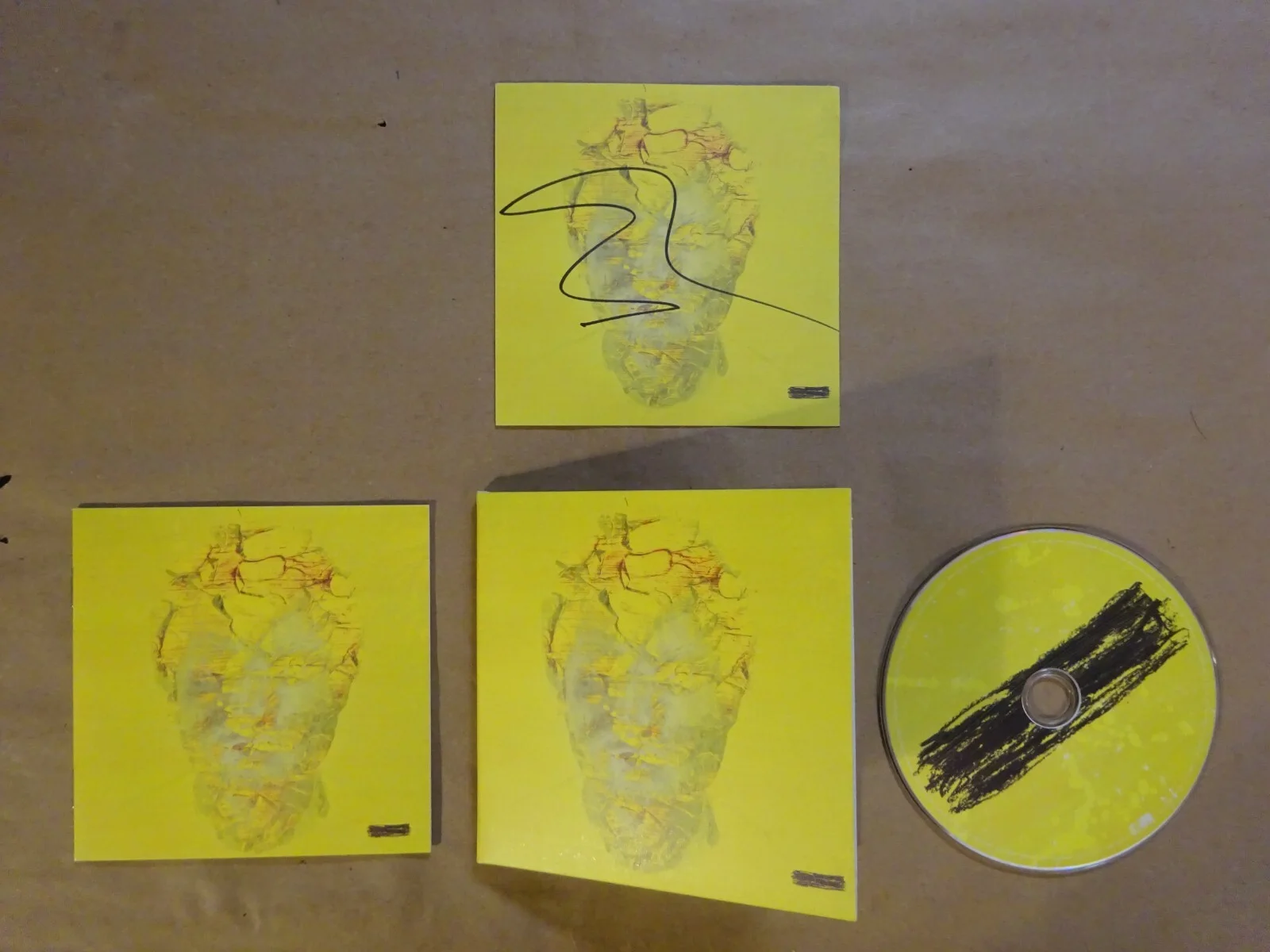 Autographed Ed Sheeran Signed Subtract CD Insert Beckett BAS COA, image 3