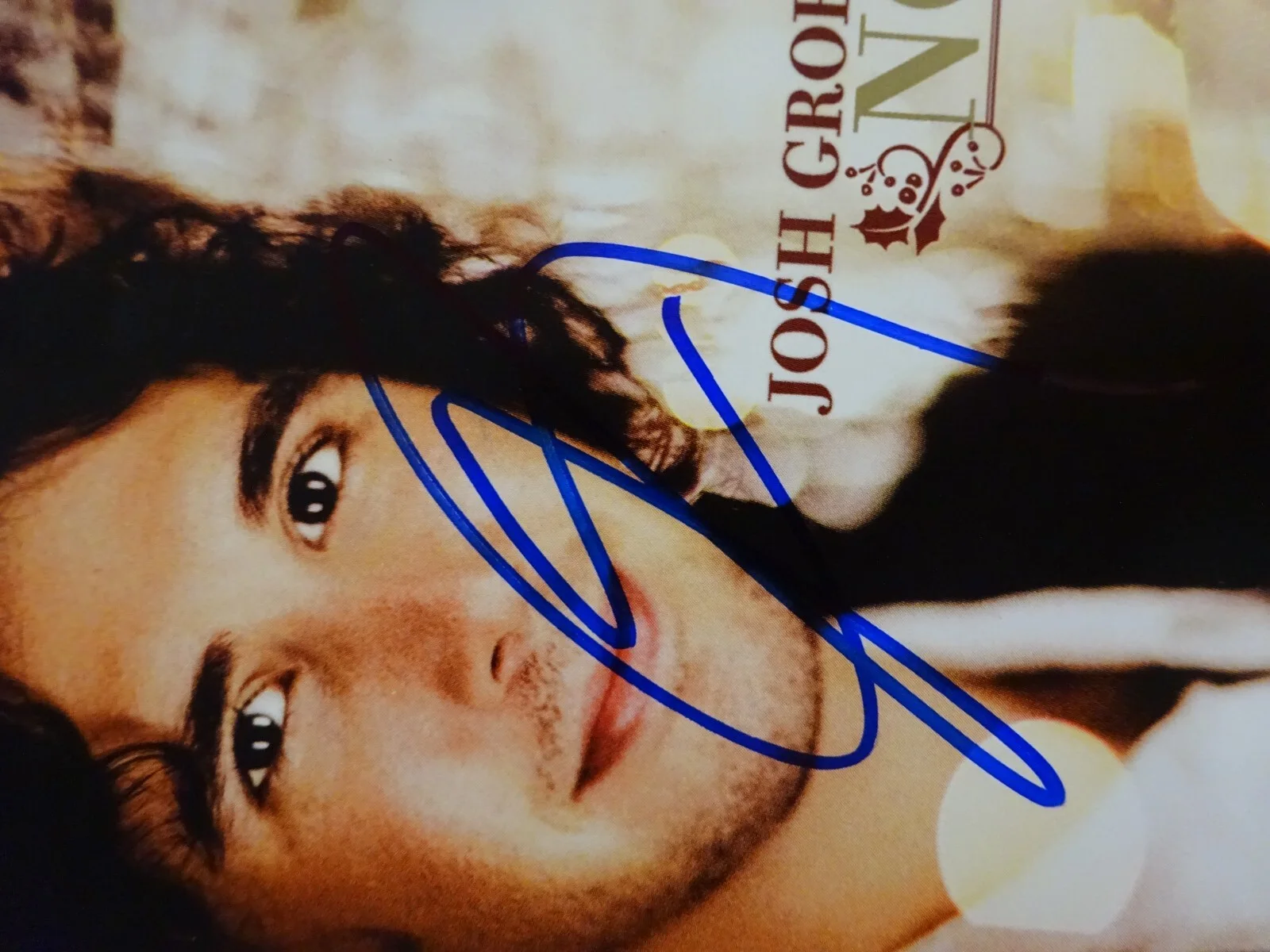 Autographed Josh Groban Signed Noel Christmas CD Booklet With CD Beckett BAS COA, изображение 5