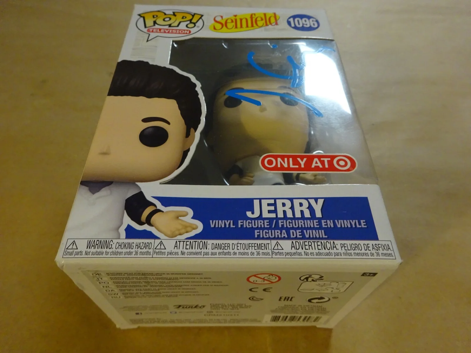 Jerry Seinfeld — Autographed Jerry Seinfeld Signed #1096 Funko Pop Beckett BAS COA, image 2