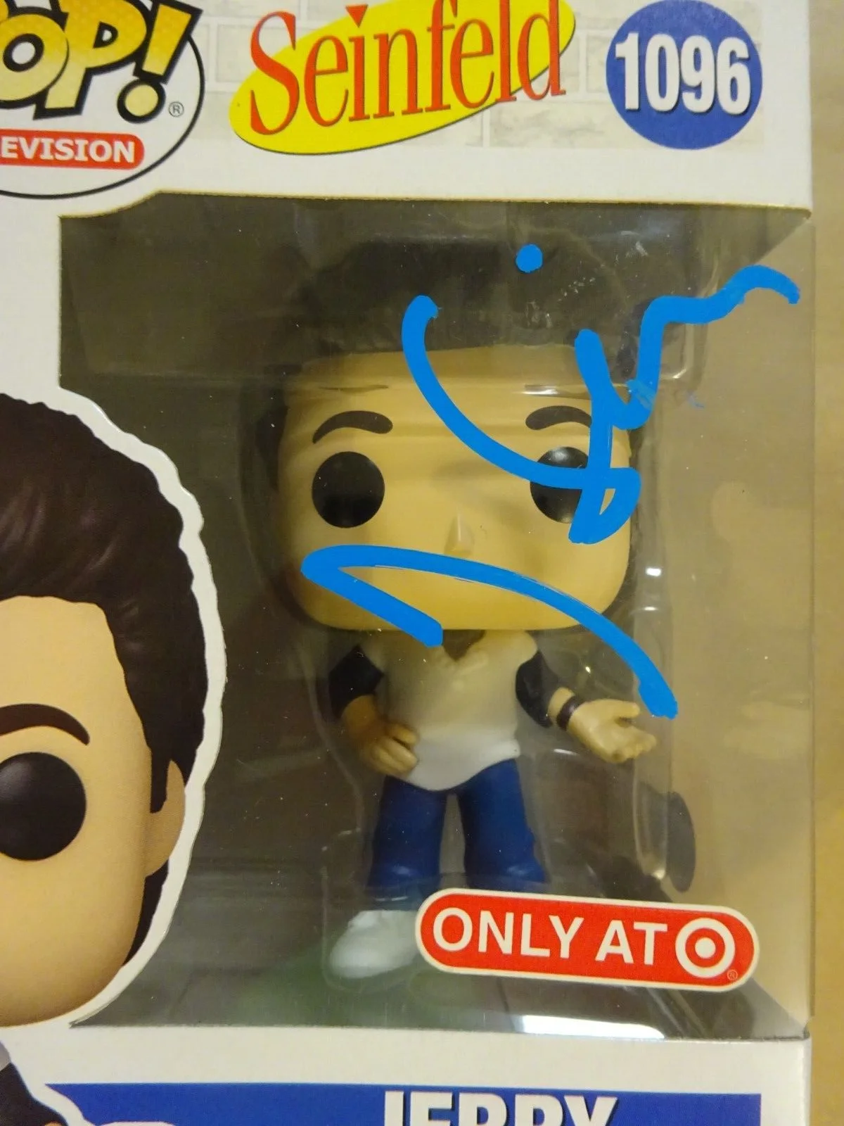 Jerry Seinfeld — Autographed Jerry Seinfeld Signed #1096 Funko Pop Beckett BAS COA, image 3