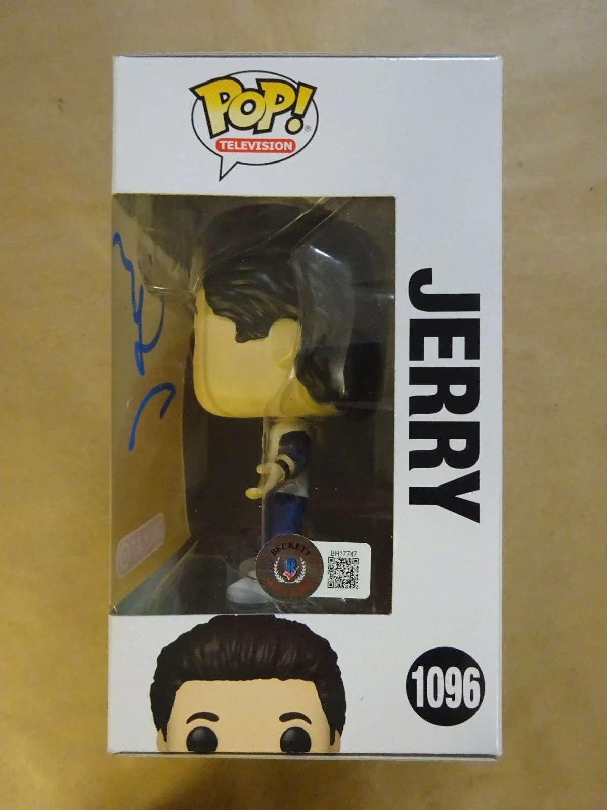 Jerry Seinfeld — Autographed Jerry Seinfeld Signed #1096 Funko Pop Beckett BAS COA, image 5