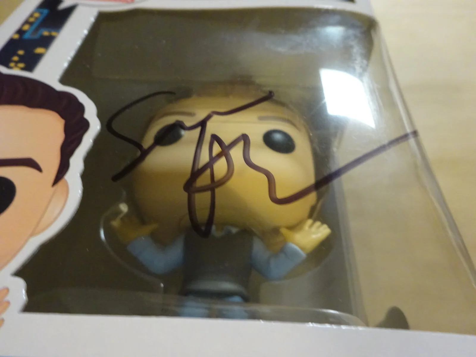 Sean Hayes — Signed Sean Hayes Autographed Funko Pop - Jack McFarland Will & Grace BAS COA, изображение 4