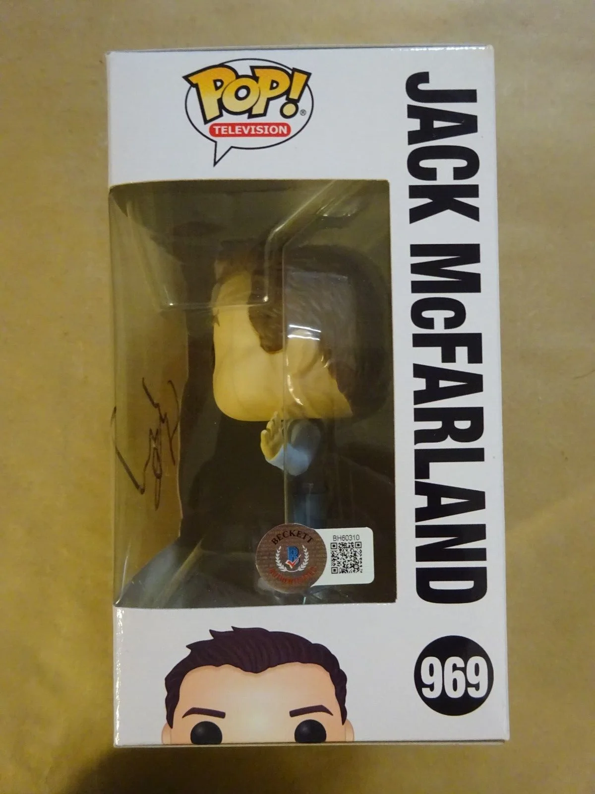 Sean Hayes — Signed Sean Hayes Autographed Funko Pop - Jack McFarland Will & Grace BAS COA, изображение 5