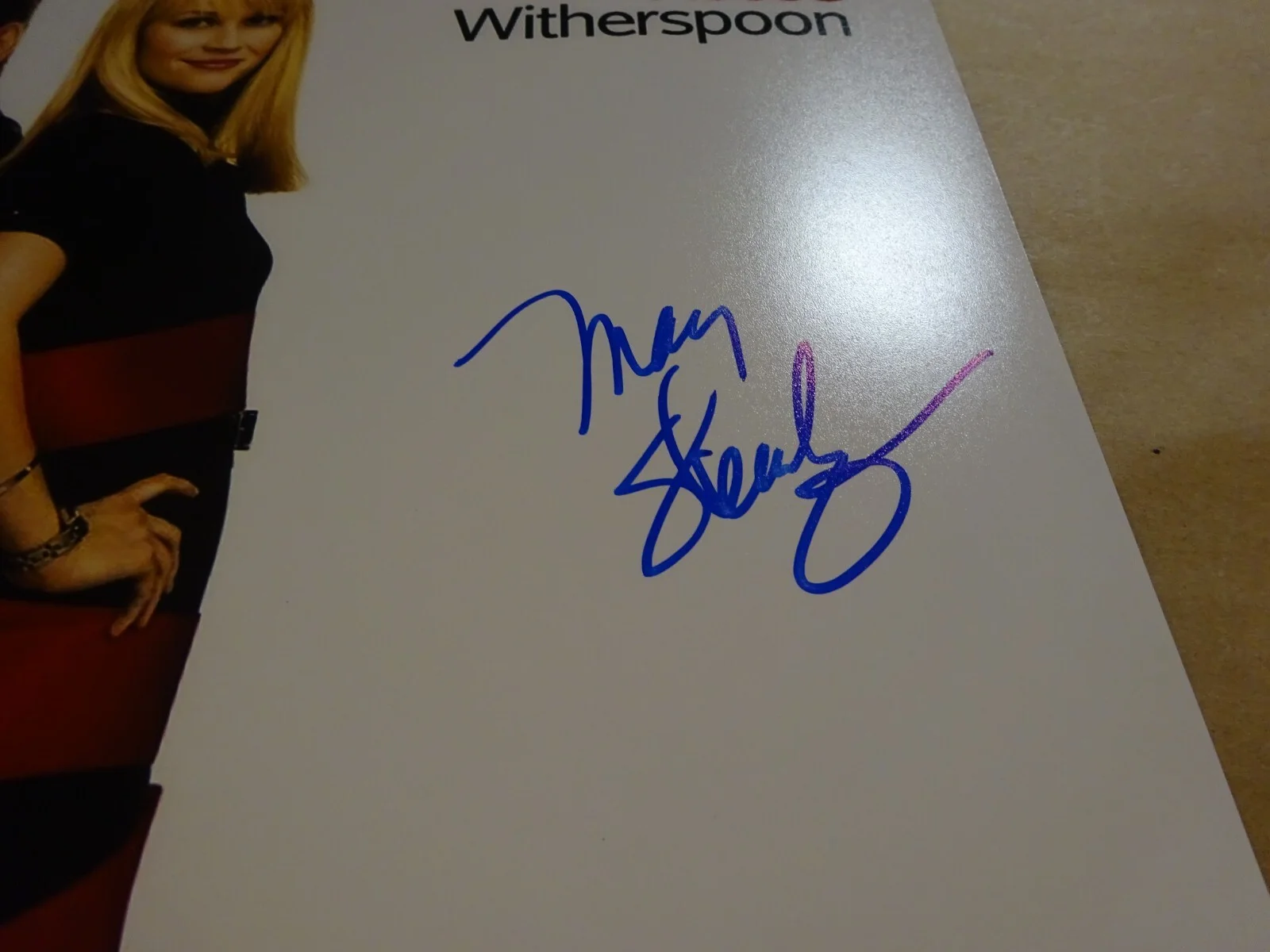 Mary Steenburgen — Signed Mary Steenburgen Autographed Four Christmases 12x18 Photo Beckett BAS COA, image 4