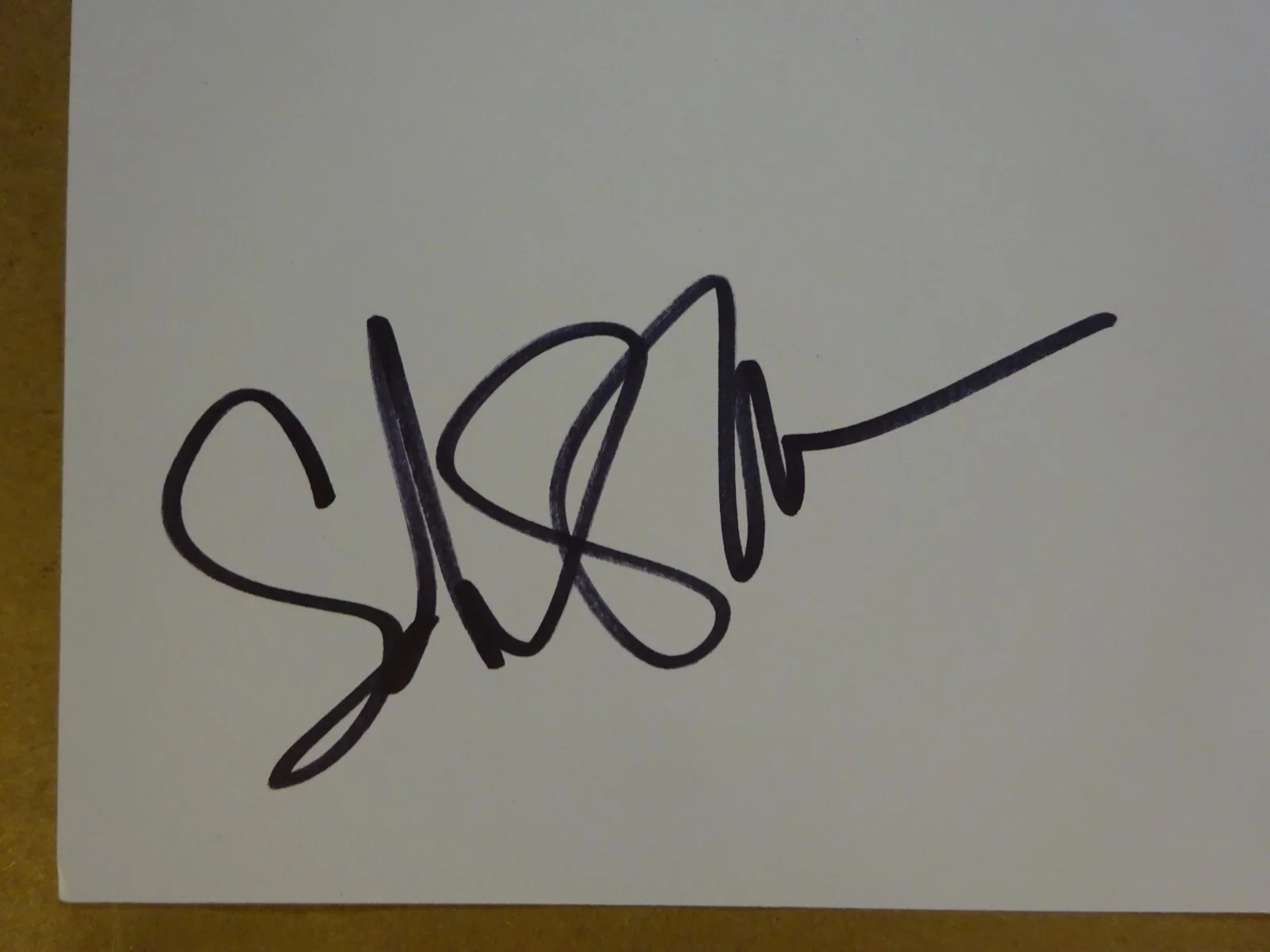 Sarah Silverman — Autographed Sarah Silverman Signed White Sheet / Script Cover Beckett BAS COA, image 3