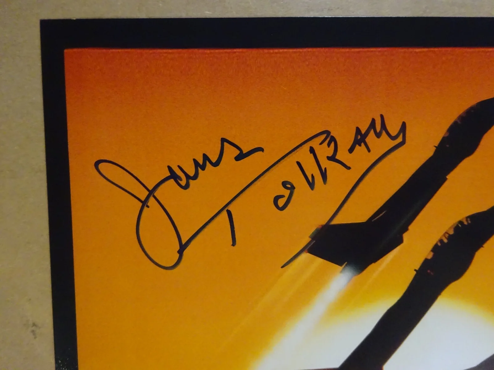 James Tolkan — Signed James Tolkan Autographed 11"x17" Top Gun Photo Beckett BAS COA, изображение 3