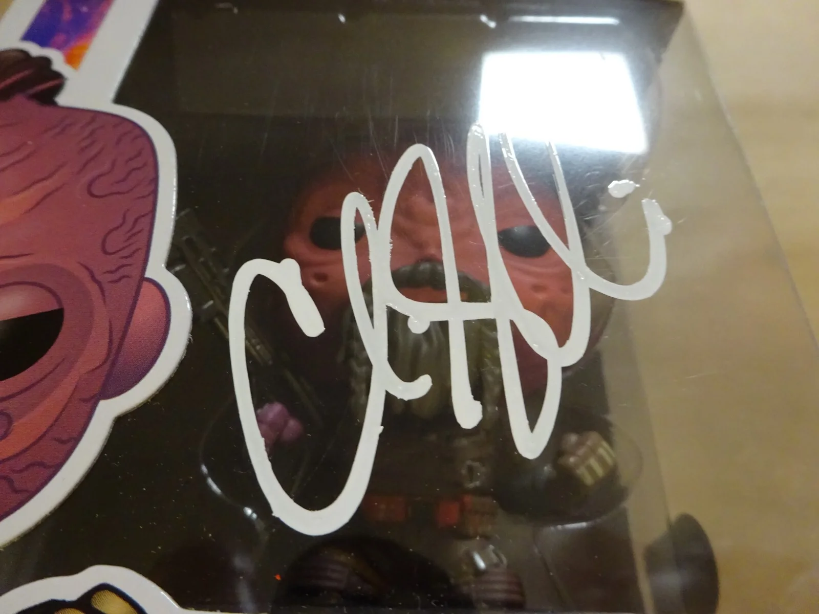 Chris Sullivan — Signed Chris Sullivan - Funko Pop - Taserface Guardians Of The Galaxy BAS COA, image 4
