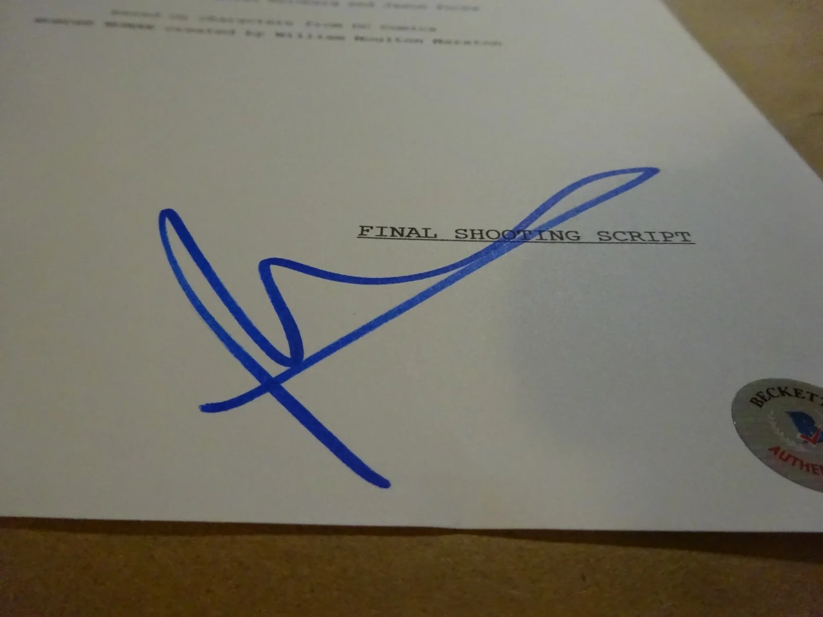 Patty Jenkins — Autographed Patty Jenkins Signed Wonder Woman Script Cover Beckett BAS COA, изображение 4