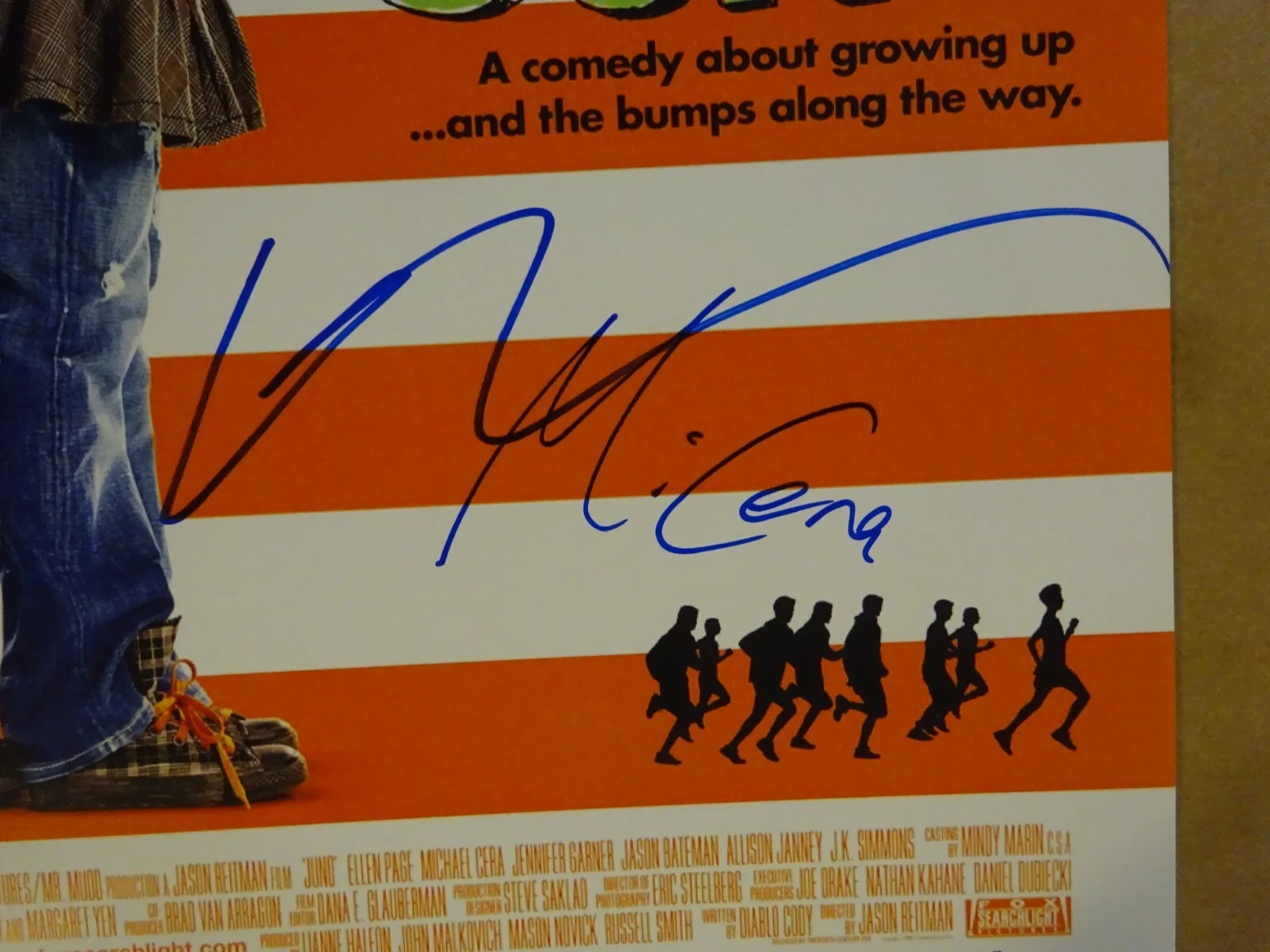 Michael Cera, Ellen Page — Signed Michael Cera & Ellen Page Autographed Juno Photo 11"x17" Beckett BAS COA, изображение 4