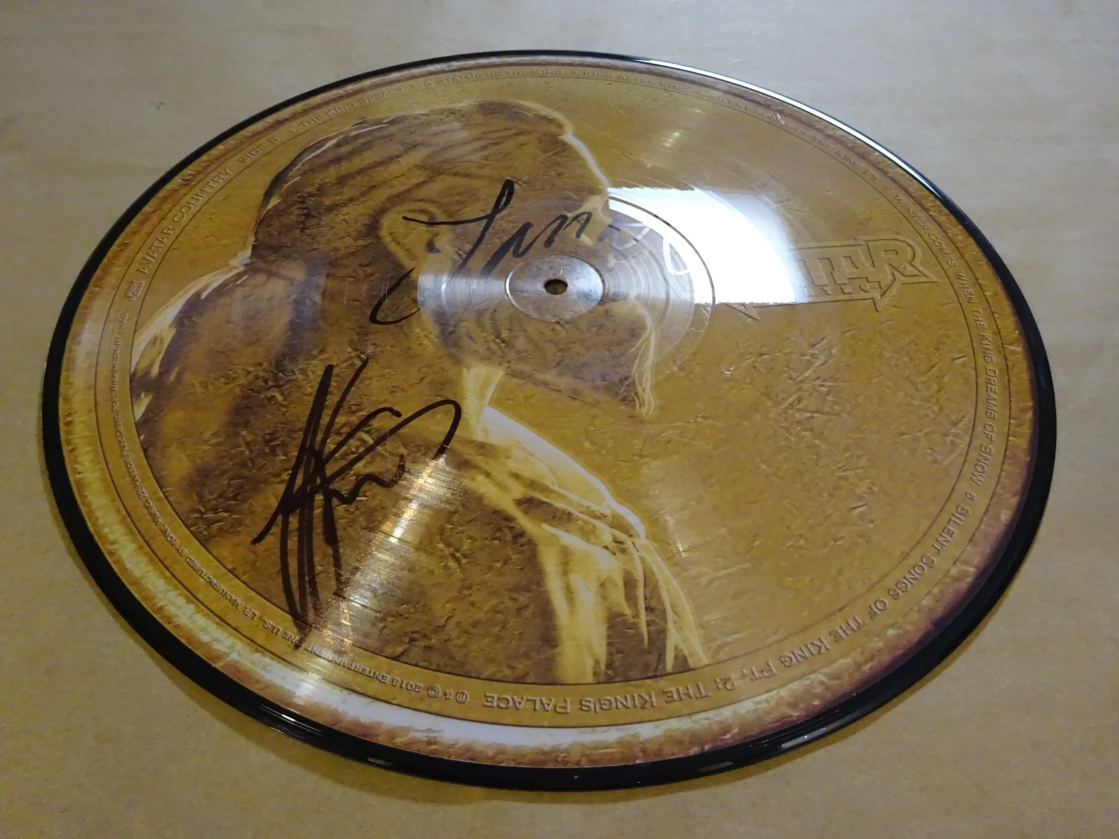 Autographed Avatar Signed Vinyl Disc Johannes Eckerstrom & Jonas Jarlsby BAS COA, image 2
