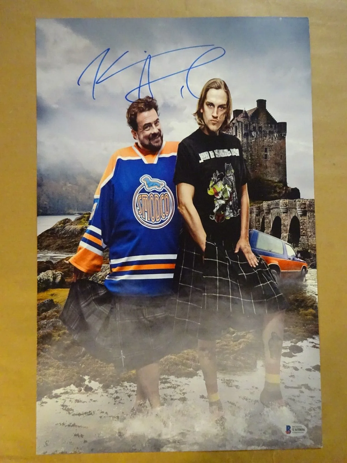 Kevin Smith — Signed Kevin Smith Autographed Jay and Silent Bob 11"x17" Photo Beckett BAS COA, image 2