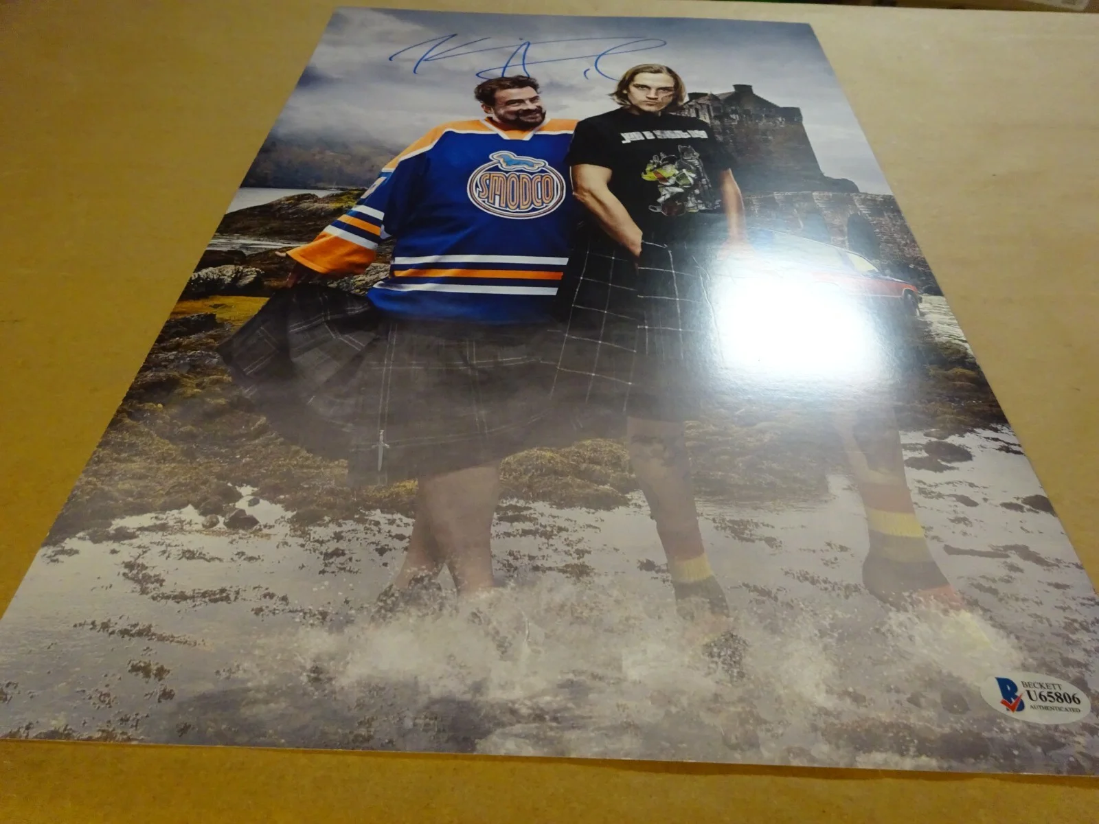 Kevin Smith — Signed Kevin Smith Autographed Jay and Silent Bob 11"x17" Photo Beckett BAS COA, image 3