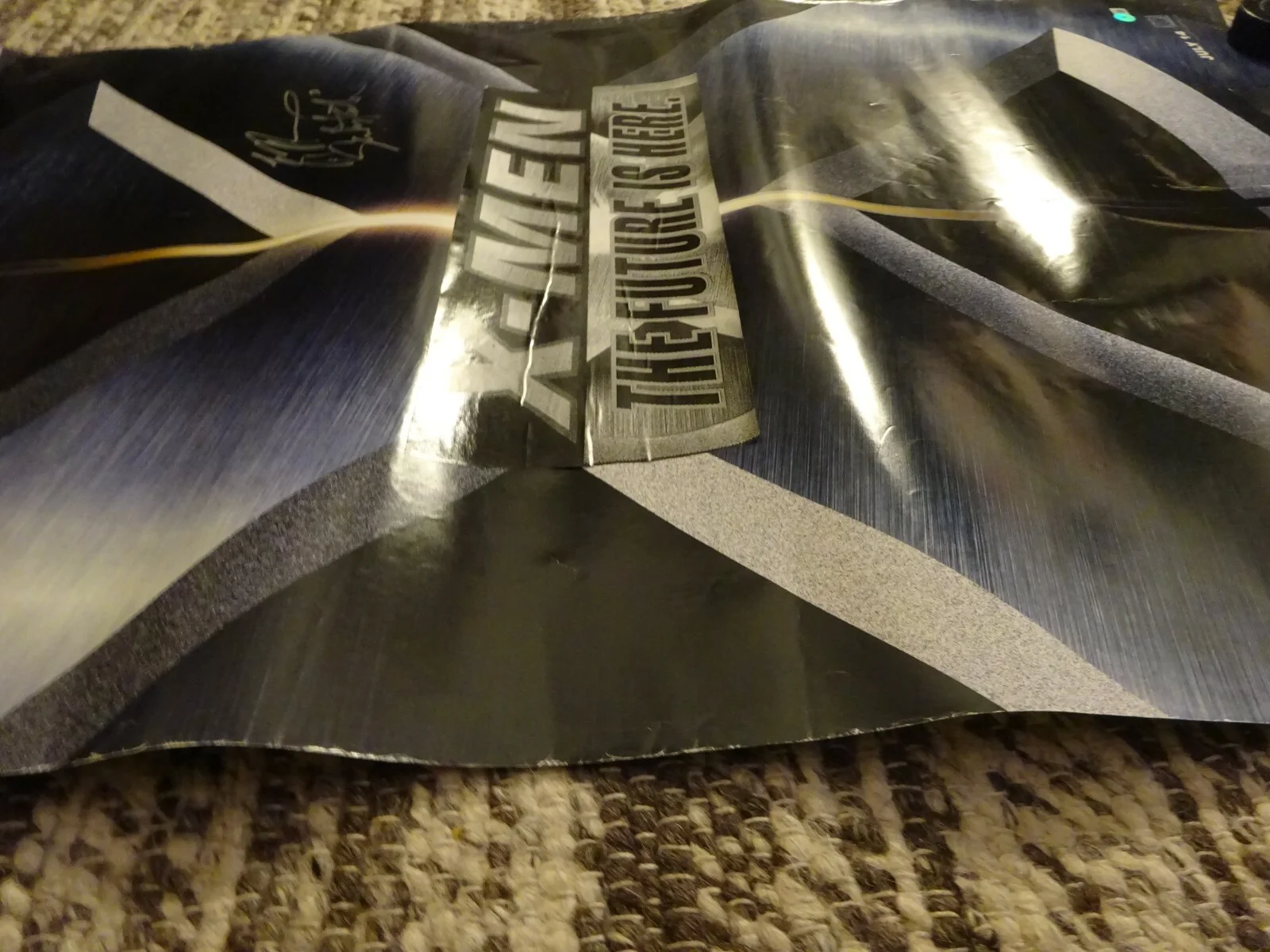Tyler Mane — Signed TYLER MANE Autographed X-MEN Poster 27"x39" BECKETT COA BAS, изображение 3