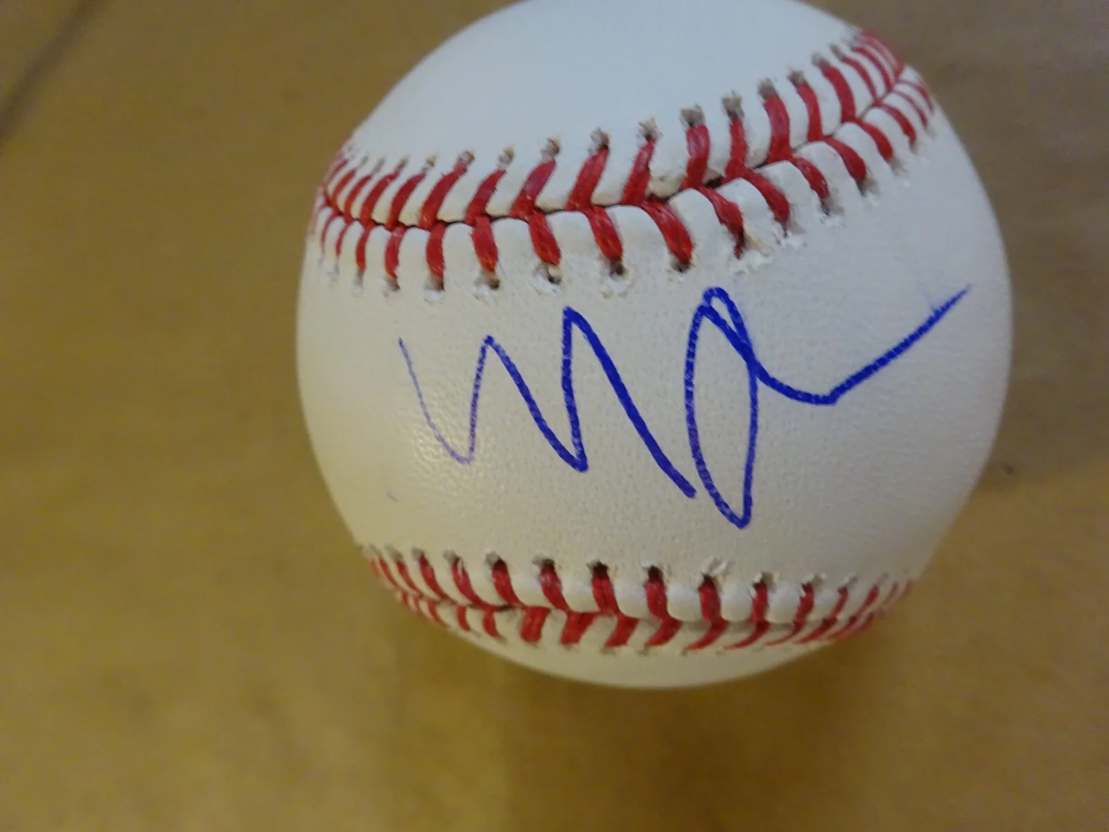 Mark Ruffalo — Signed Mark Ruffalo Autographed Baseball Beckett BAS COA Hulk Marvel, image 3