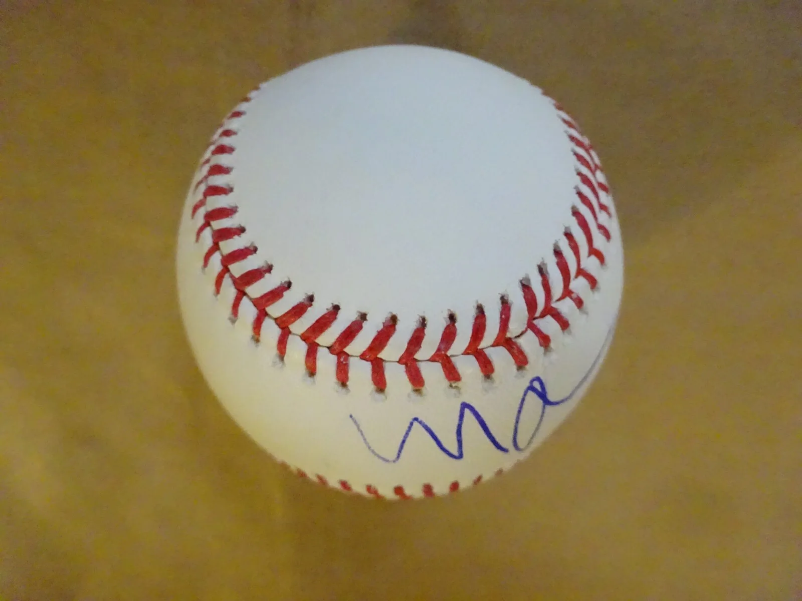 Mark Ruffalo — Signed Mark Ruffalo Autographed Baseball Beckett BAS COA Hulk Marvel, image 4