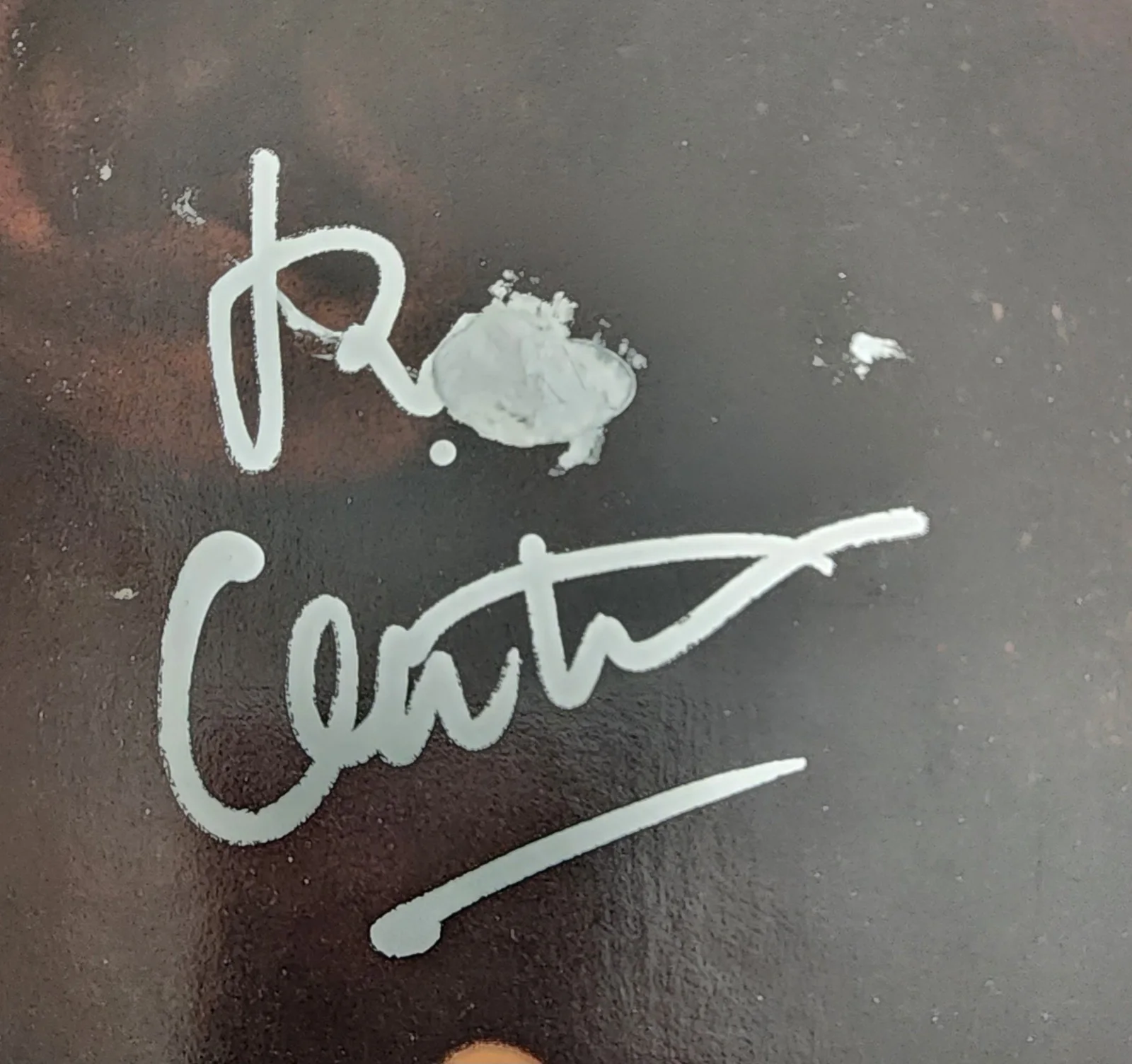 Ron Carter Signed Yellow & Green Vinyl Record Album LP Legend RAD, изображение 2