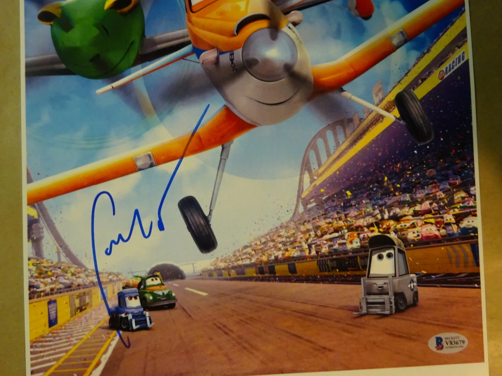 Sinbad — Signed SINBAD Autographed Disney PLANES 11"x17" Photo BECKETT BAS COA, image 3