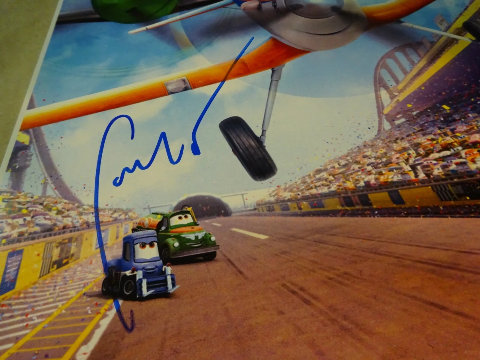 Sinbad — Signed SINBAD Autographed Disney PLANES 11"x17" Photo BECKETT BAS COA, image 4