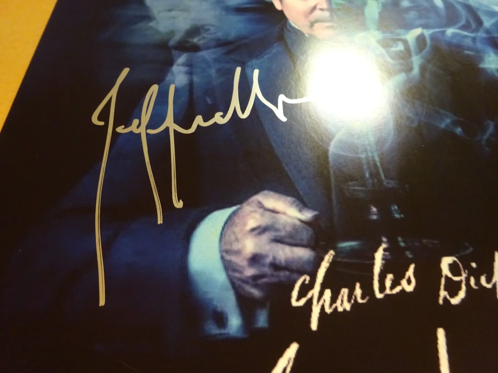 Jefferson Mays — Signed JEFFERSON MAYS Autographed A Christmas Carol 11x17 Photo Beckett BAS COA, image 4