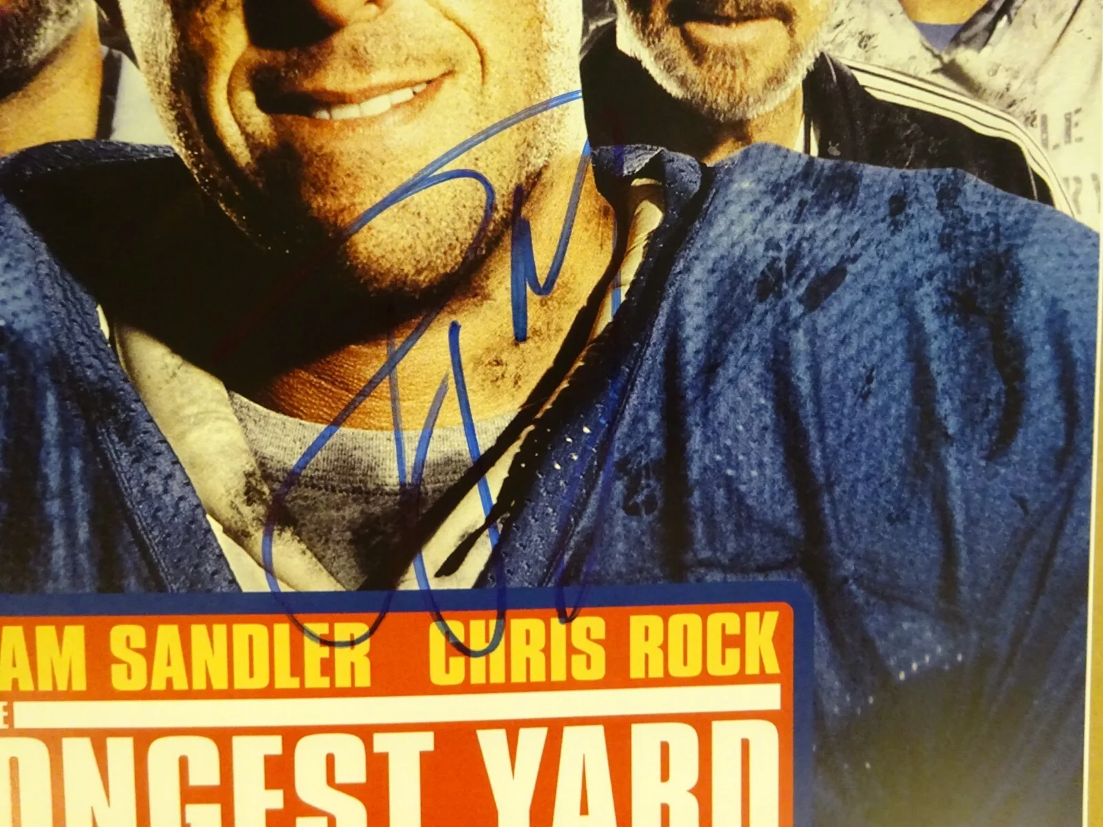 Tracy Morgan — Signed TRACY MORGAN Autographed THE LONGEST YARD 11"x17" Photo Beckett BAS COA, image 3