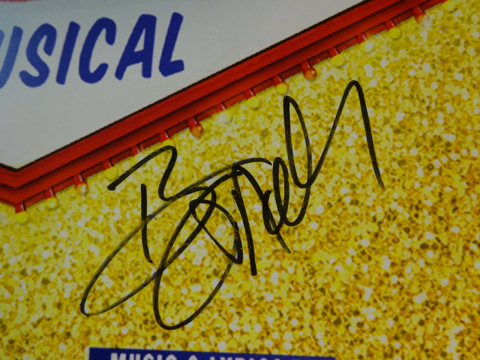 3 — Signed DANZA MCCLURE + Autographed Honeymoon in Vegas Poster 11"x17" BECKETT COA, изображение 5