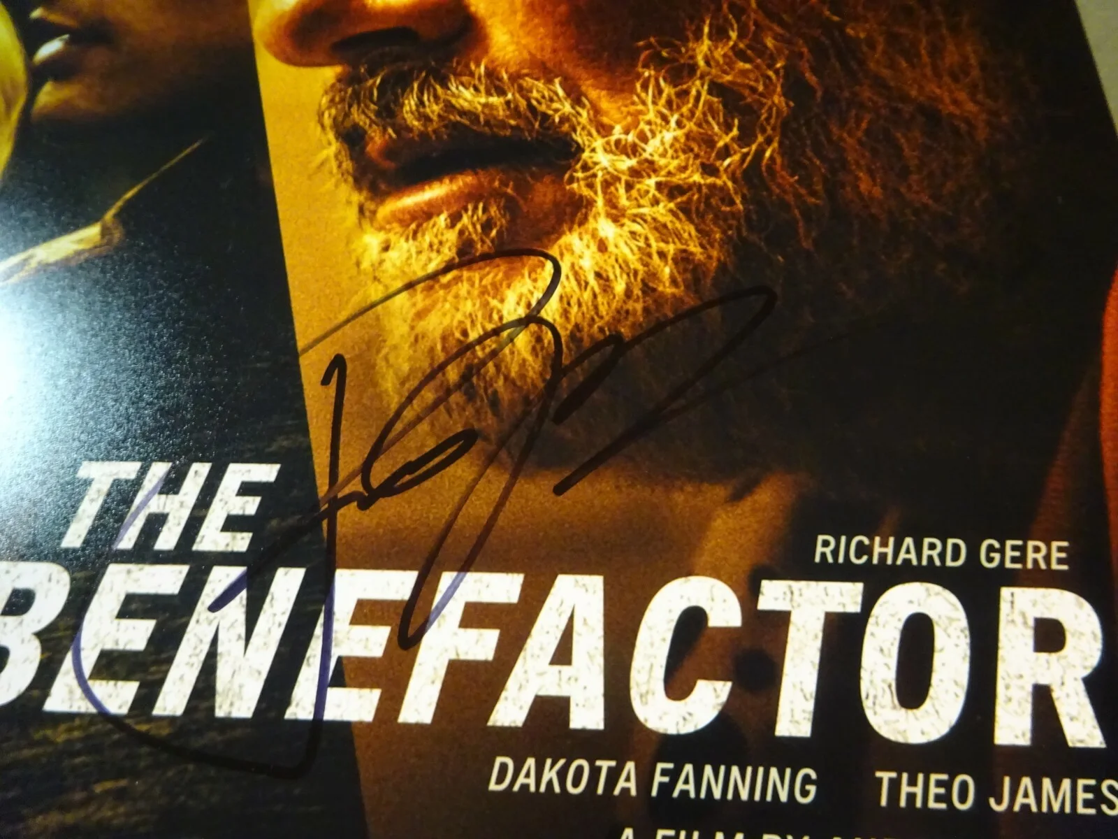 Richard Gere — Signed RICHARD GERE Autographed The Benefactor 12"x18" Photo BECKETT BAS COA, image 4