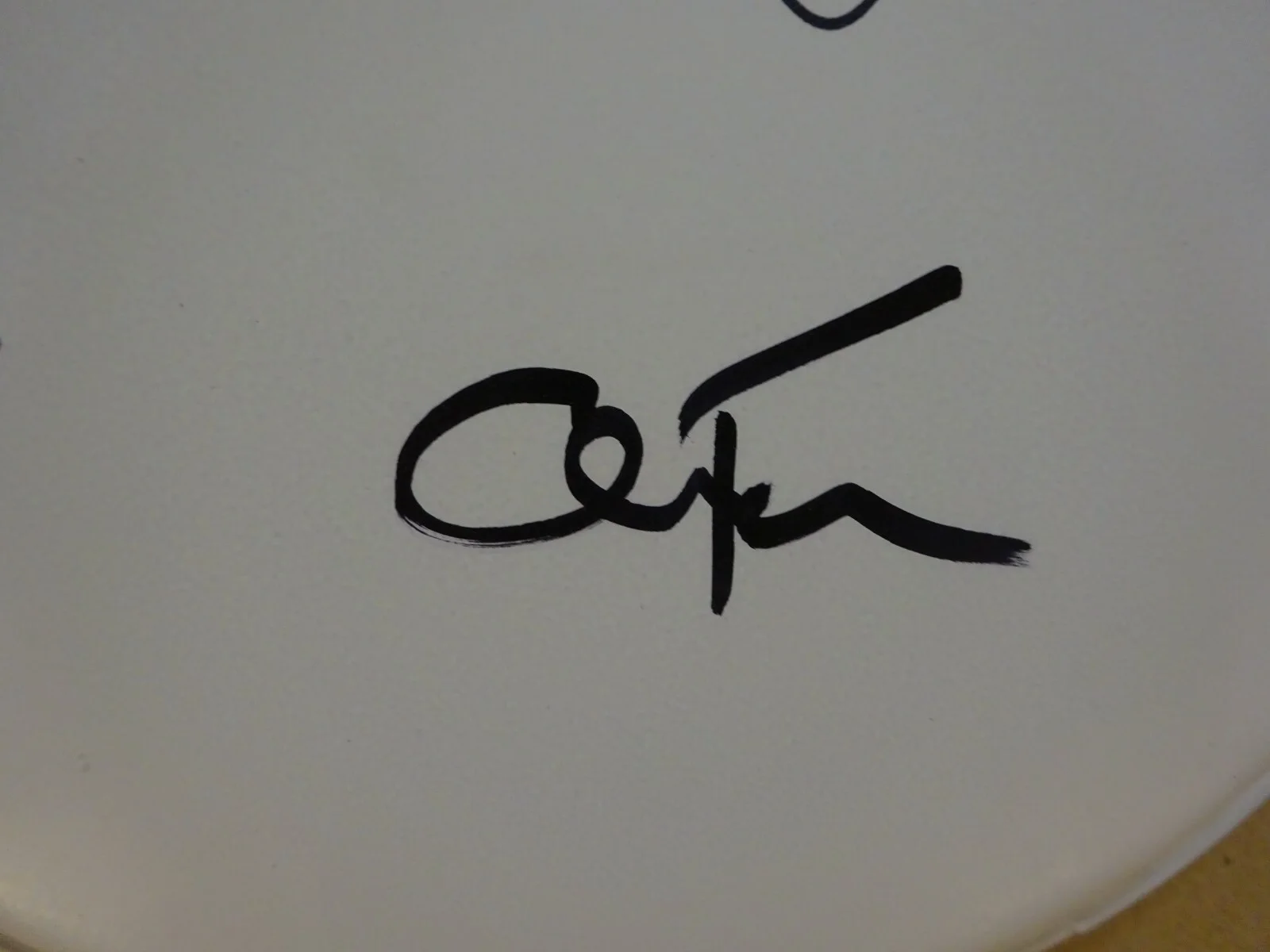 Signed DURAND JONES & THE INDICATIONS Autographed 8" Drum Head Signed by 3, image 4
