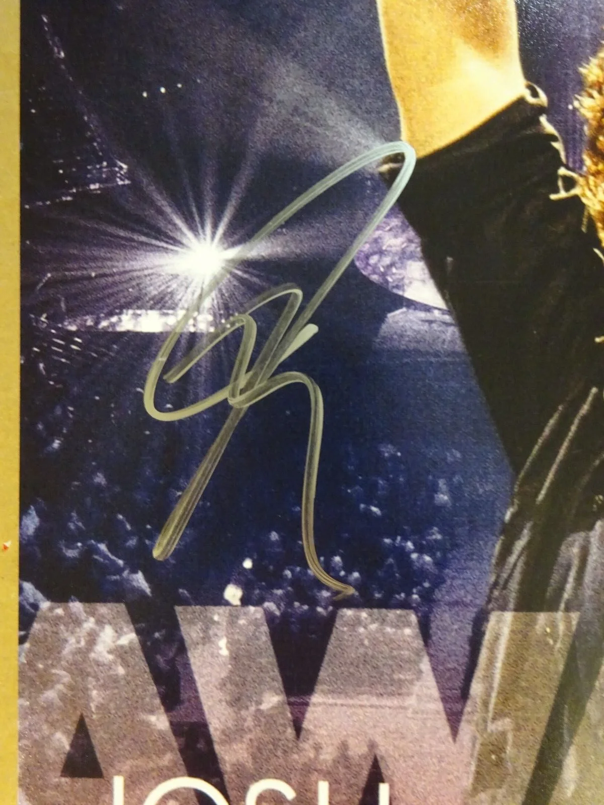 Signed Josh Groban Autographed 11"x17" Awake Live Photo Beckett BAS COA, image 3