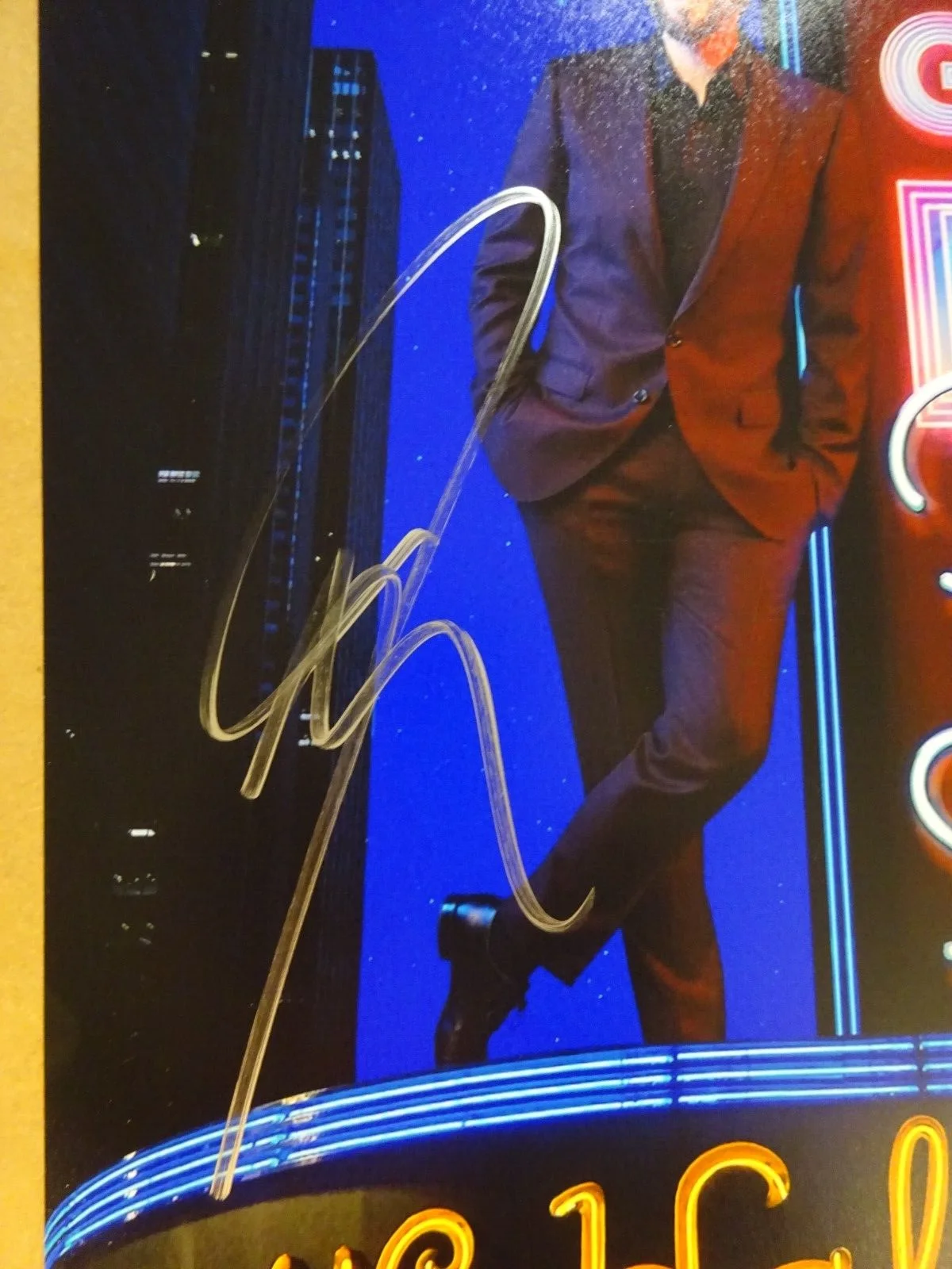 Signed Josh Groban Autographed 11"x17" Radio City Show Photo Beckett BAS COA, изображение 3