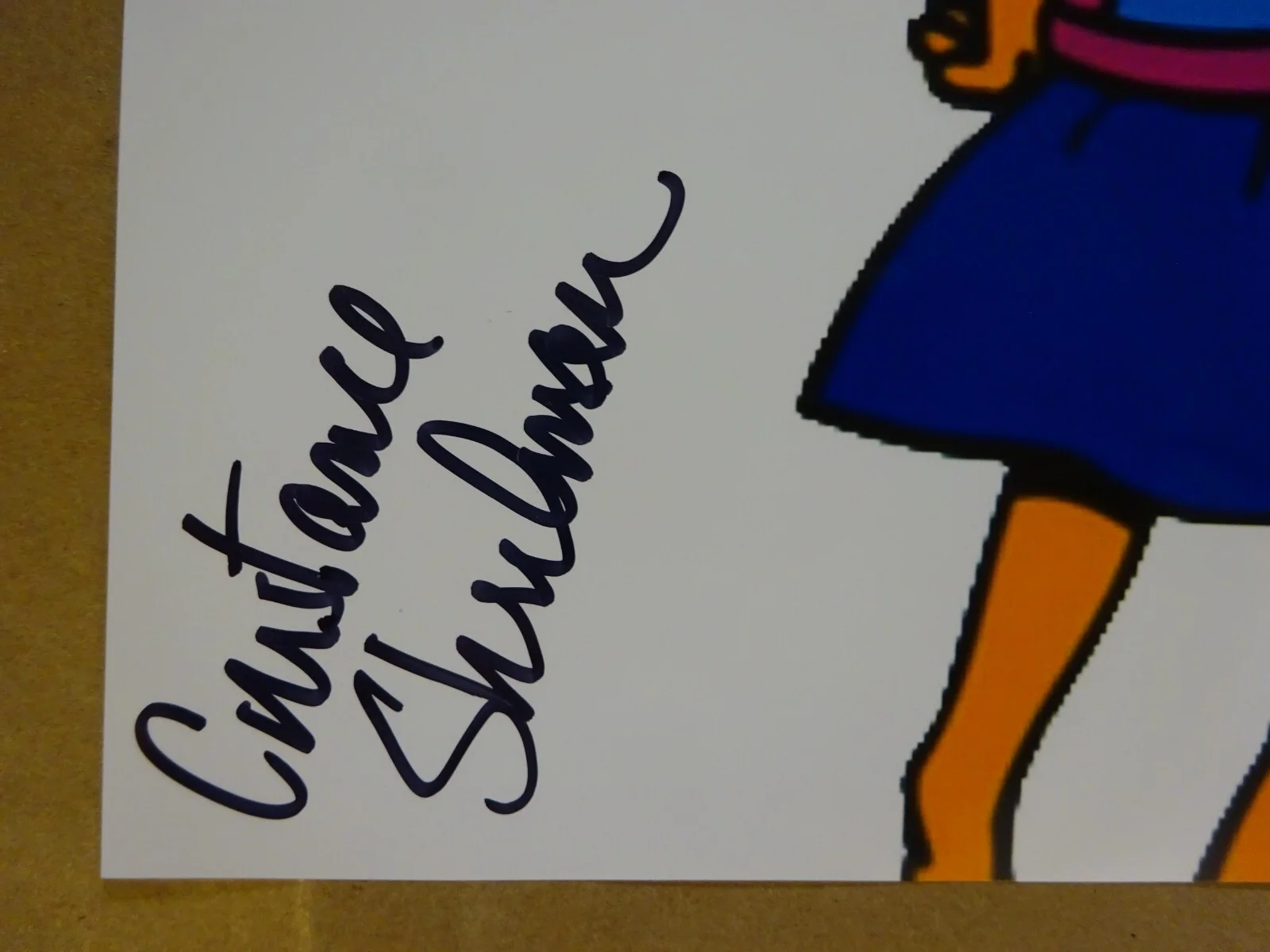 Constance Shulman — Signed Constance Shulman Autographed 8"x10" Patti Mayonnaise Photo Beckett COA, изображение 3
